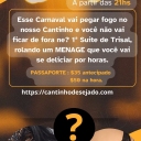 VEM PRO CANTINHO E DIVIRTA-SE .